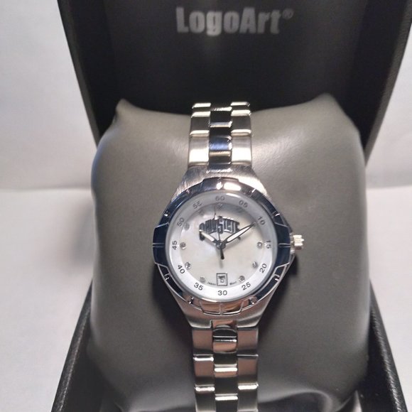 Ohio State Buckeyes NCAA Mother of Pearl Womens Watch by Logo Art !!!NEW!!! main image 5